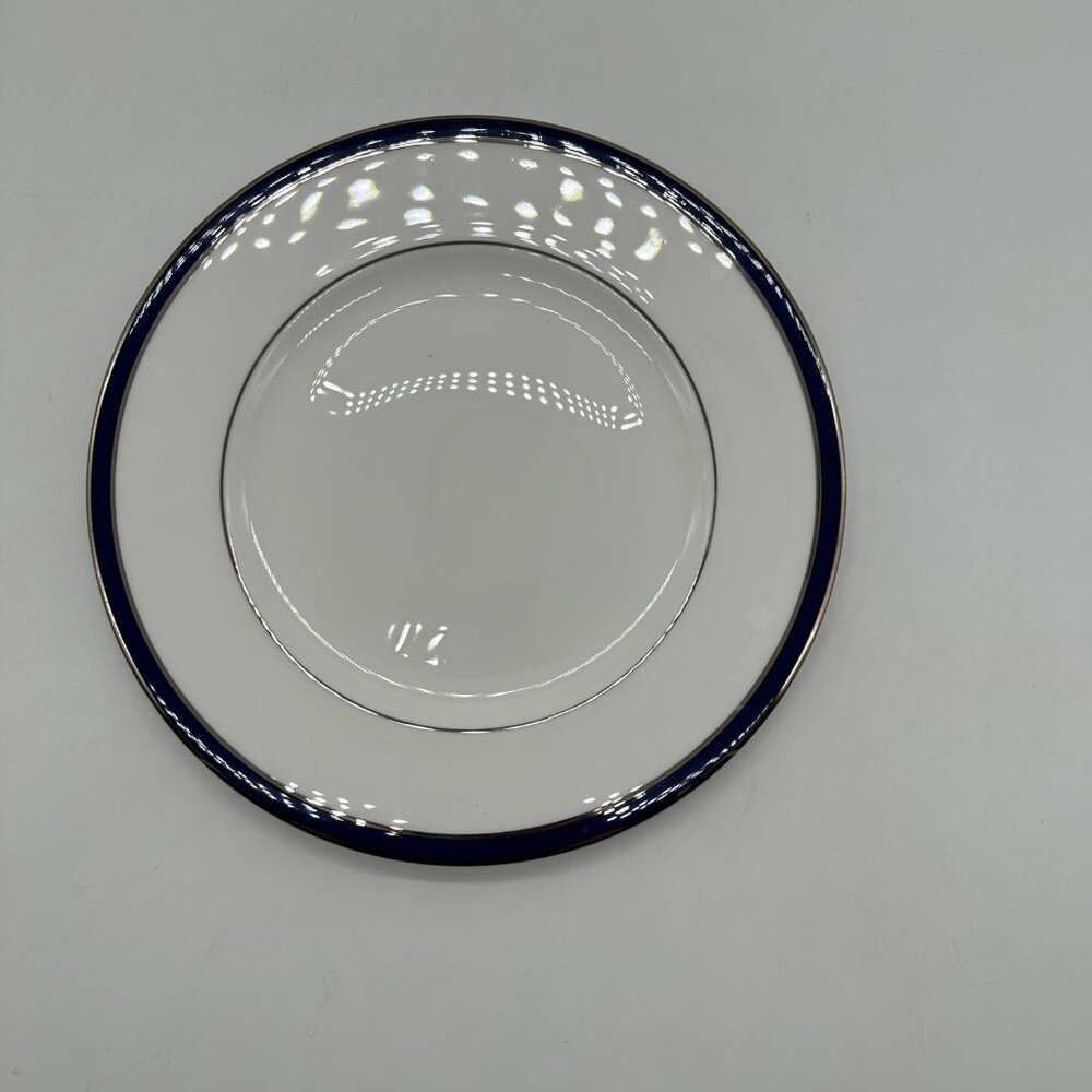 New Lenox Federal Cobalt Platinum Dinner Plate Classic Collection 10 7/8" China